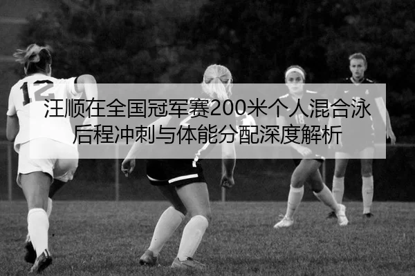 汪顺在全国冠军赛200米个人混合泳后程冲刺与体能分配深度解析